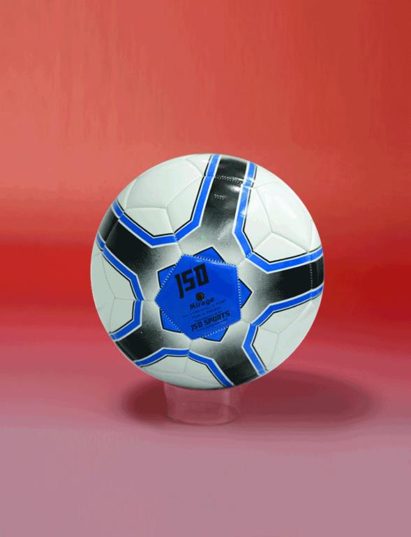 Soccer ball - Baleno blue (Machine Stitched) Size-5